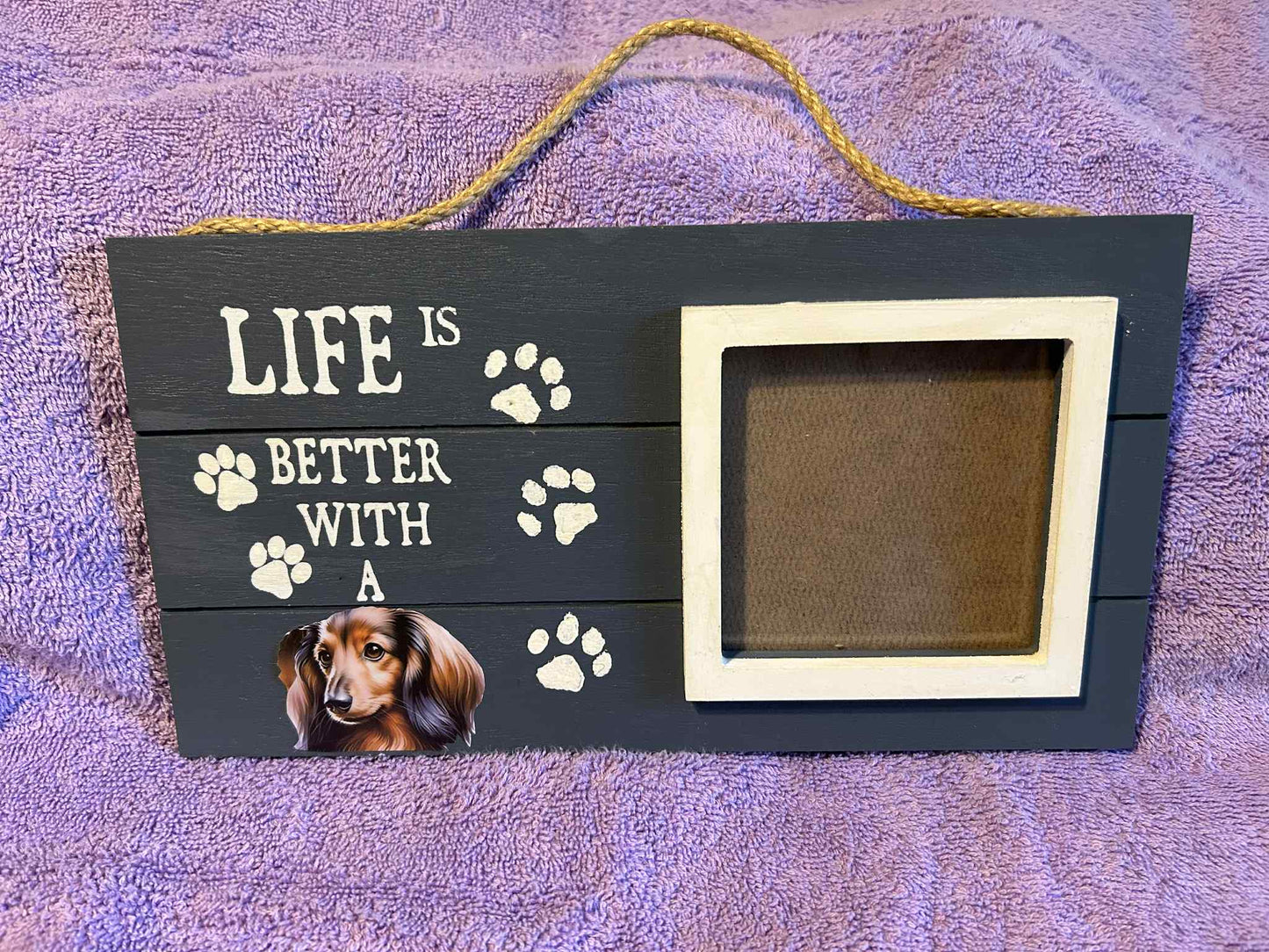 Life is Better with a Dachshund Picture Frame