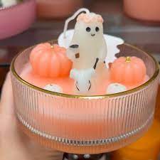 Dachshund Halloween "Afternoon Stroll" Scented Candle