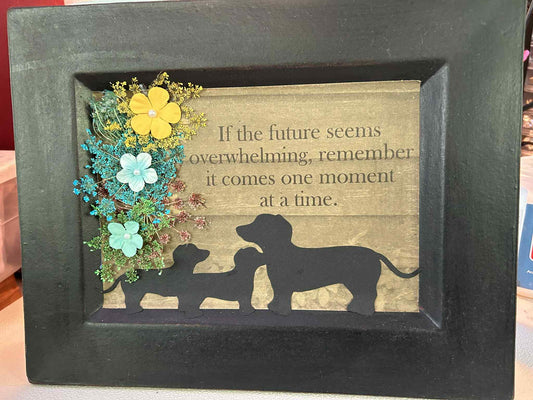 Hanging Dachshund Picture