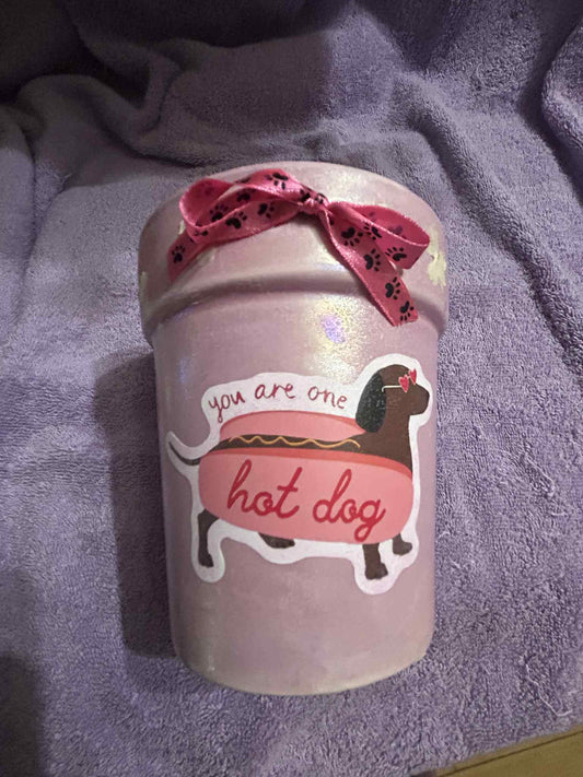 Hot Dog Plant Pot