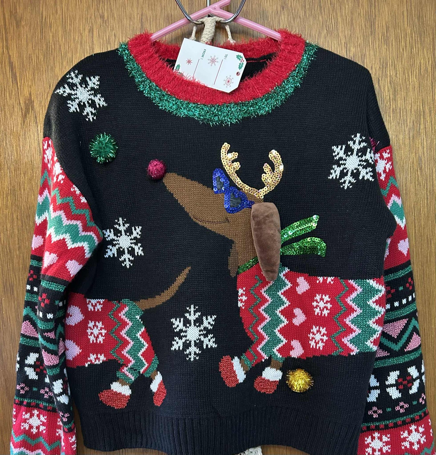 Dachshund Ugly Christmas Sweater