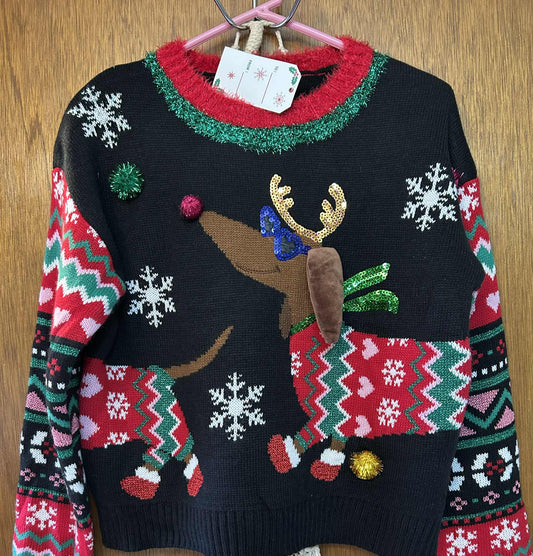 Dachshund Ugly Christmas Sweater