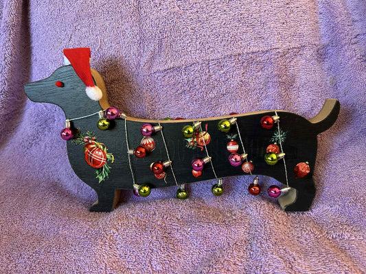 Tangled in Balls Dachshund (0106)