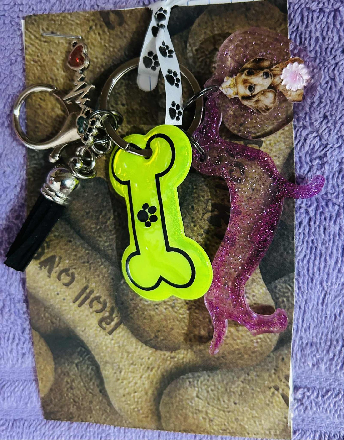 Pink Princess Keychain/Bag Charm