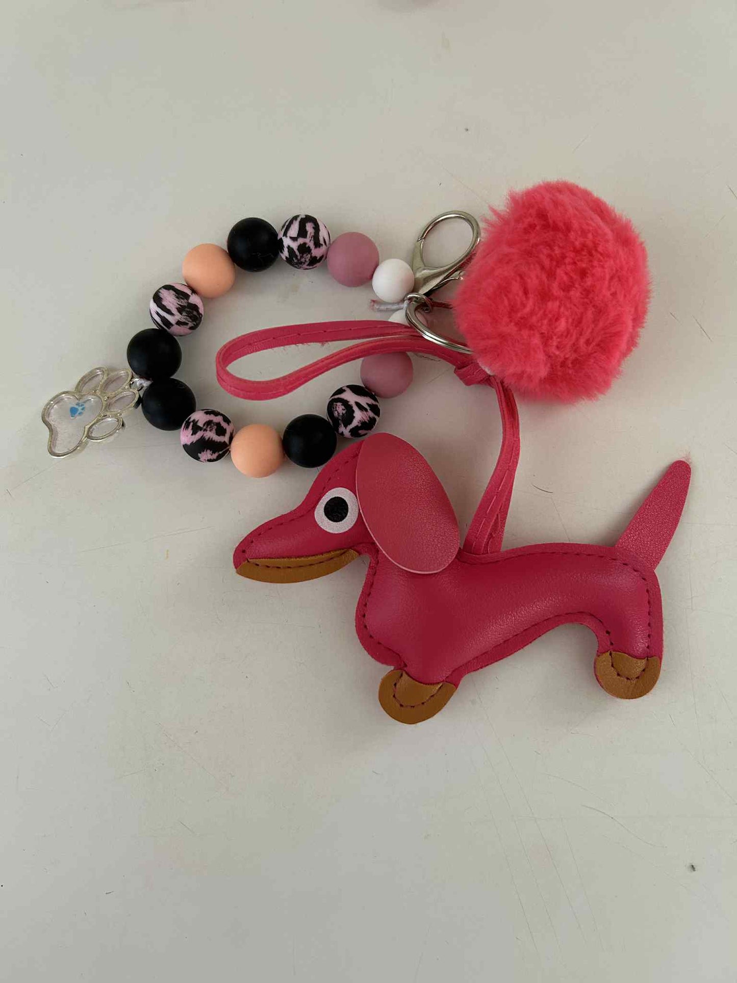Dachshund Bag Charm/Keychain