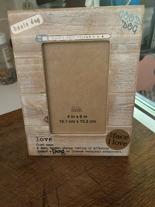 Dog Picture Frame