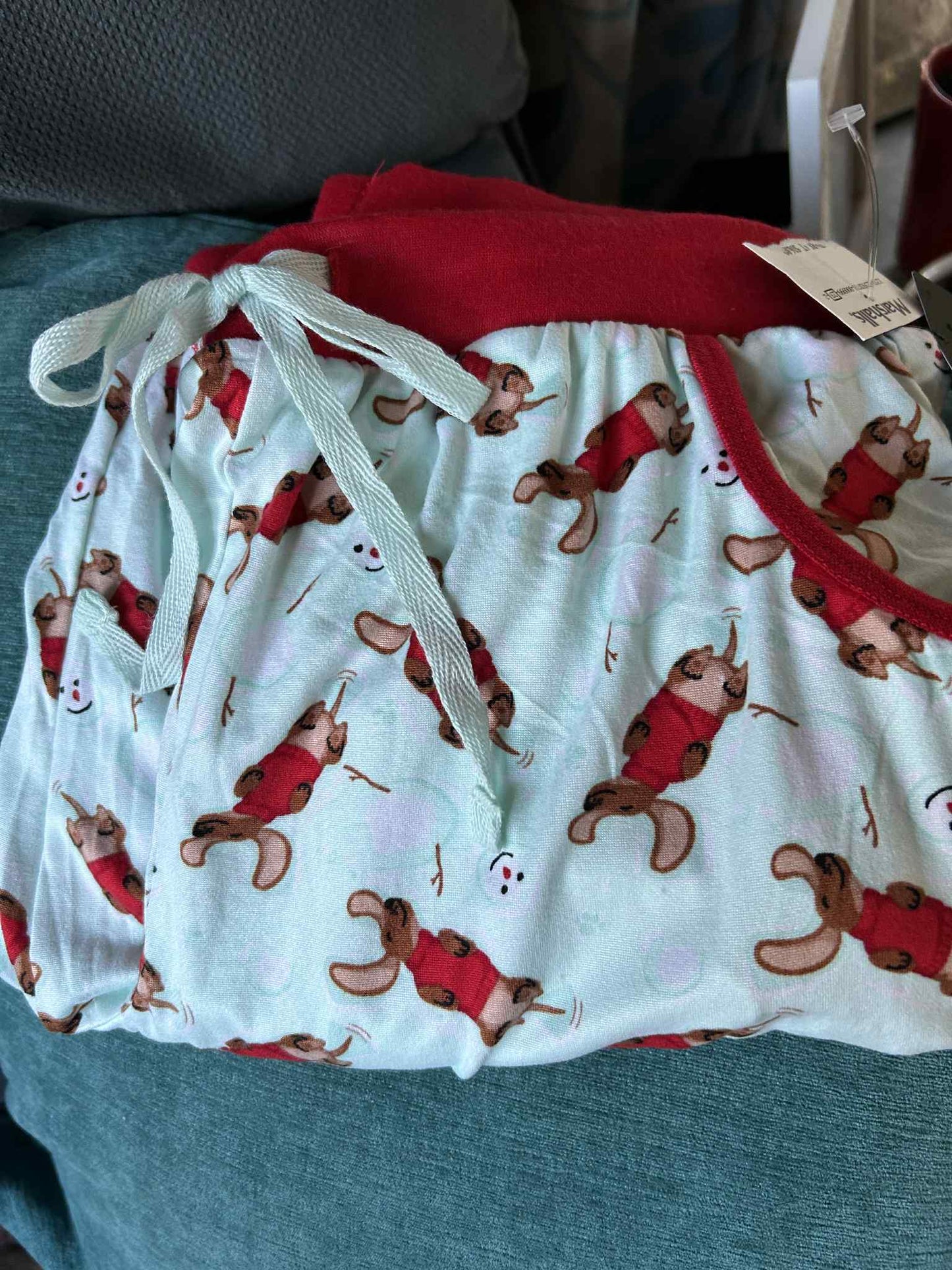 Christmas Dachshund PJ Pants