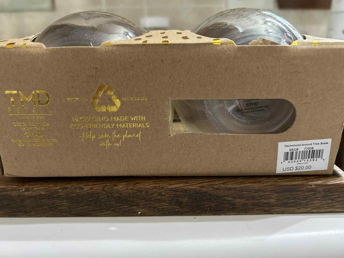 Dachshund Stemless Wine Glasses