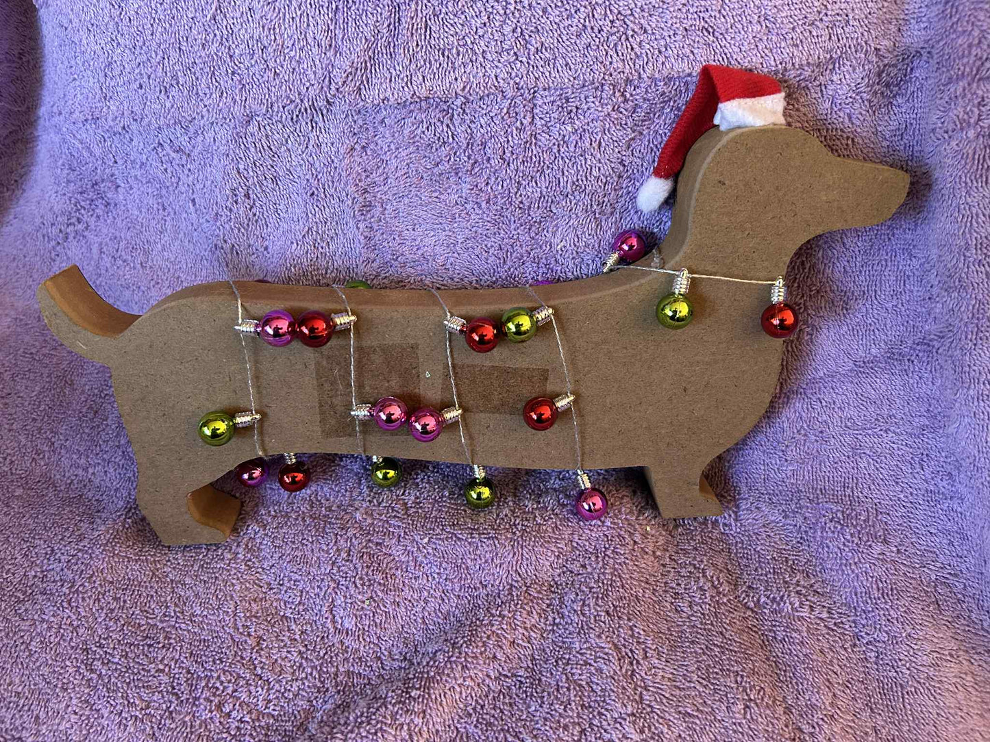 Tangled in Balls Dachshund (0106)