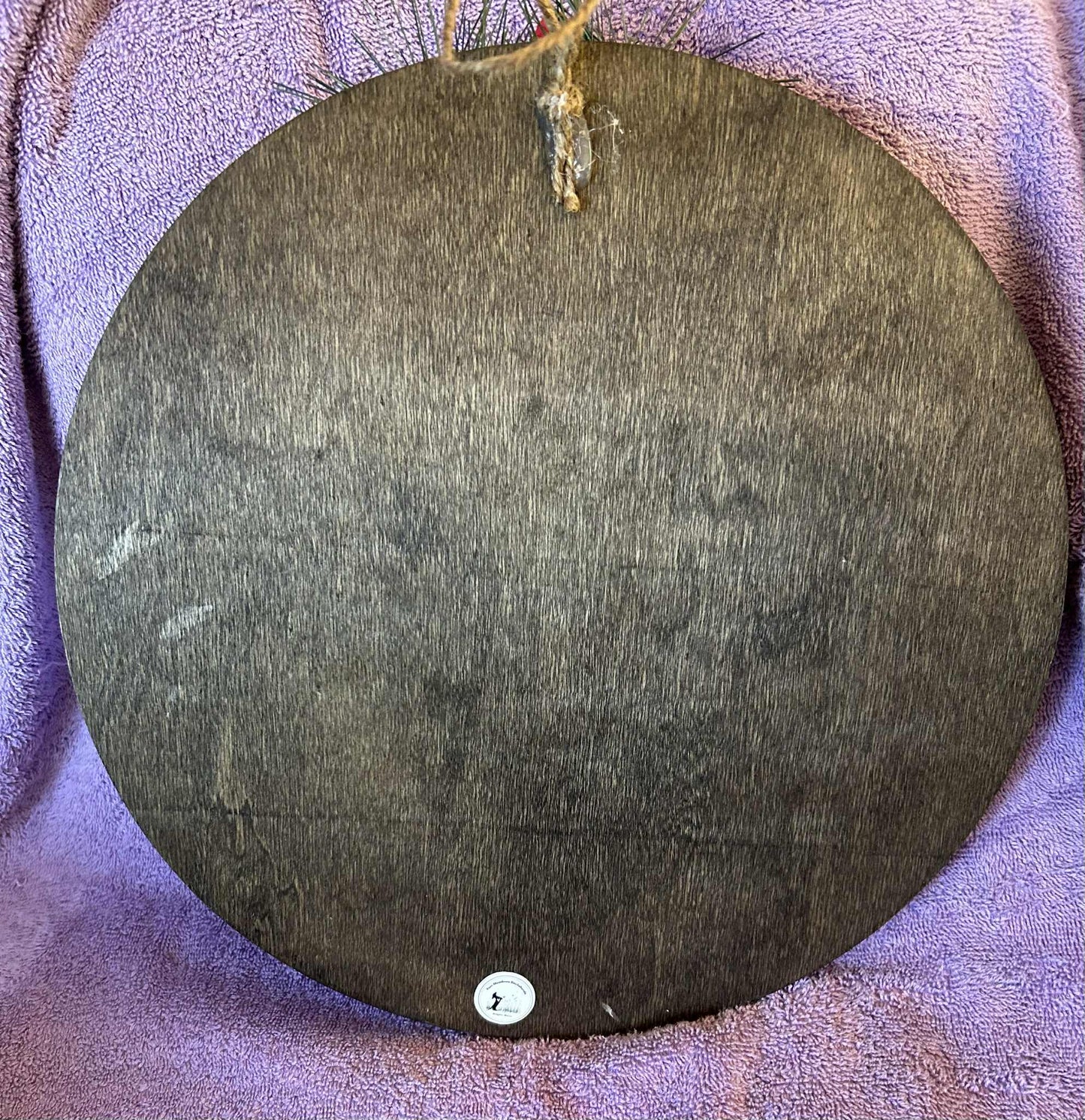 Dachshund Christmas Puppy Wall Hangar